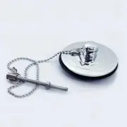 Chrome Copper Bath Plug Chain Basin Sink Universal Bathtub Accessory Top Quality