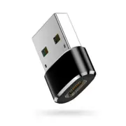 Black USB C Type C Female to Type A Male Port Connector Converter Adapter fast