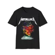 Metallica Graphic Tee, Softstyle T-Shirt for Music Lovers, Rock Band Merchandise