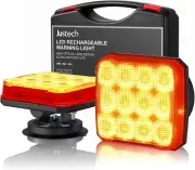 12 LED Trailer Wireless Flashing Beacon Light Emergency Strobe Warning Magnetic