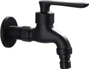 Outdoor Garden Tap Vintage Tap For Cold Water With Single Control Interface (1/2" Outlets - 1/2" Inlet) 1 Converter (3/4"), Suitable For Garden, Washi