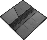 [LIFKOME] Car Registration Holder PU Leather Protective Case for Insurance Registration Documents Stylish Car Paperwork Organizer with Multiple Card Slots for Driver License Interior