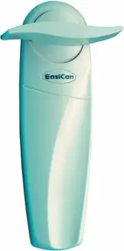 C10005 EasiCan Tin Opener, White, Plastic/Stainless Steel, Manual Can Opener,...