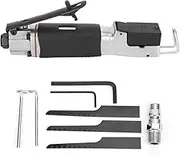 Reciprocating Air Saw, Air Saw/Air File with 3 Saw Blades, Multi-function Pneumatic Reciprocating Body Saw Air Powered Mini Tool Cutting Tool, Shockproof and Non-slip Handle