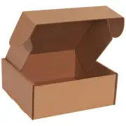 10" X 10" X 4" Kraft Deluxe Literature Mailer (50 Per Bundle)