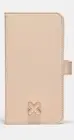 Mimco Hendrix Phone Case iPhone 15 Pro Almond Gold Logo BNWT RRP $129.95 New