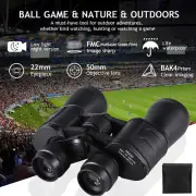 Day Night Vision Binoculars 180*100 Outdoor Travel Hunting Telescope 10X Zoom UK