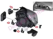 BMW 2' Series Active / Gran Tourer Headlight Bracket Set (JS)