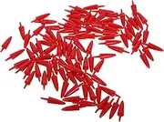 HAWILLOSCH DIY Snowman Nose Set 100 Pieces Snowman Making Materials for Christmas Decor Xmas Crafts