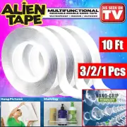 Alien Tape Nano Tape✅Stick✅ Instantly Locks Anything Without Screw Reusable Tape