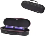 [JOYSOG] Airstrait HT01 Case Bag, Hard Carrying Case for Dyson Airstrait/Airstrait HT01/Corrale Hair Straightener Tools Travel Bag/hair straightener organizer bag (Black)