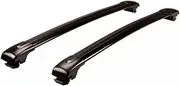 2PC Cross Bars Compatible for Benz GLS X167 2020-2025 Crossbar Luggage Carrier Roof Rack Rail Carrier Lockable Cargo Bars(Black)