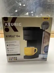 Keurig K-Mini Go Single-Serve K-Cup Pod Coffee Maker TOTALLY GRAY