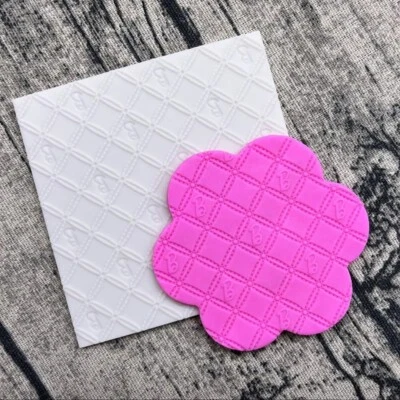 Barbie Doll Embosser Impression Fondant Silicone Mold Mat