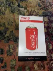 Coca-Cola 5.4L Portable Mini Fridge - Coca-Cola Shape 8 Cans Cooler/Warmer, Red