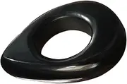Healvian Arm Head Scalp Manual Tool Ring Body Cupping Manual Foot Massagers Pet Beads Scalp Comb Spiky Circulation Ox for Feet Hand Black Horns