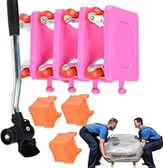 Furniture Mover Set,Furniture Slides Kit | Refrigerator Slider, Appliance Mover Leverage Tool, Furniture Transport Shifter for Refrigerator, Sofa