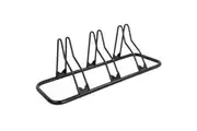 CyclingDeal 3 Bicycle Floor Parking Rack Stand MTB Road Bike Indoor Garage Storage