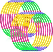 Toy Hoop Detachable Plastic Hoops Exercise Equipment Toy Adjustable Rings for Sports Playing Party Game Dance Pet Training