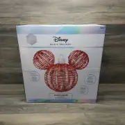 Gemmy Disney Magic Holiday 2.75 ft Width Mickey Mouse Lighted Ornament 50 Lights