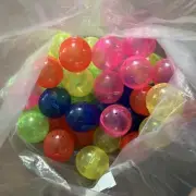 40 pcs Gashapon Empty Capsules dia.60mm (2.5") Gacha Gacha 5 Colors