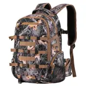 "GoHimal 600D Waterproof Hunting Backpack for Men30L Camo Hunting Pack with B...