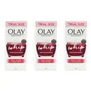 3PK Olay 10g Regenerist Whip Moisturiser Women Beauty Facial Care Matte Finish