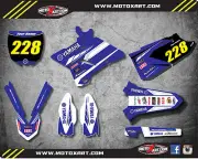 Full Custom Graphics Kit Yamaha YZ 250 PREMIERE STYLE 2015 - 2019 models decals
