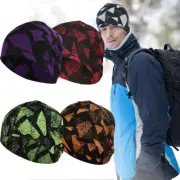 Winter Warm Double Layer Sport Cap Running Cycling Hat Windproof Soft Beanie Hat