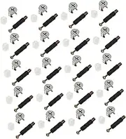 HEATSHAKING 1set Wardrobe Connection Hardware Kit Furniture Fastener Cam Screws Connectors for Cabinets Easy Assembly Increased Stability Furniture Accessories