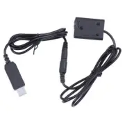 5V USB AC-PW20 + NP-FW50 DC Coupler for Sony A6400 A6500 A6600 A6300 A6000 RX10