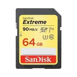 【EC數位】SanDisk Extreme SDXC UHS-1 V30 64GB 記憶卡 公司貨 90MB/秒