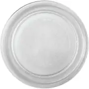 Saffire 9.6" / 24.5cm Small Glass Microwave Plate - Flat Bottom Plate (1)