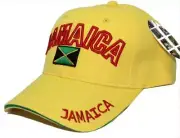 Jamaica World Soccer Country Flag Hat Cap