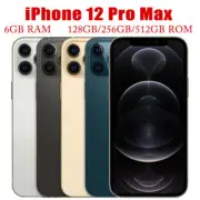 New iPhone 12 Pro Max 128GB/256GB/512GB Unlocked Smartphone Sealed Box Original