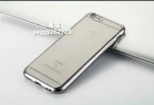 五色電鍍TPU手機殼 金屬邊框 超薄 電鍍軟殼 透明清水套 iPhone6 plus iPhone6S手機保護套 保護套