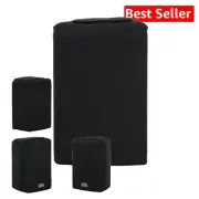 Protective Water-Resistant Slipcover for 10 Inch Speakers - Fits QSC, Yamaha