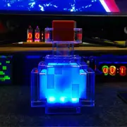 Minecraft color Potion Bottle Light Torch LED Lamp Game Toy Bedroom Decoration