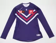 Fremantle Dockers Womens Player Issue Guernsey With GPS Pouch Size 10