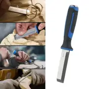 Robust Wood Chisel with Plastic Sleeve Protects Blade and Ensures Durability