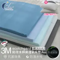 在飛比找momo購物網優惠-【ISHUR伊舒爾】加贈抗菌枕2入 台灣製 3M防潑水記憶折