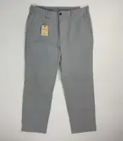 Brooks Brothers Chino Clark Men’s 35x30 (34x29) NWT Grey Garment Dyed Modern