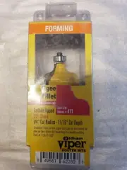 OLDHAM VIPER #411 ROUTER BIT BEADING BIT - 1/2" SHANK