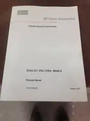 FANUC PARAMETER MANUAL 21I/210I/210IS- MODEL A P/N GFZ63090EN/02
