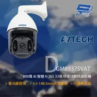 在飛比找ETMall東森購物網優惠-[昌運科技] AVTECH 陞泰 DGM8937SVAT 8