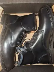 New Allen Edmonds Chapman Weatherproof Combat Boot Black 8.5 D