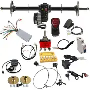 1020mm Rear Axle Kit 48V 1000W Electric Differential Motor for Drift ATV Trike