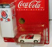 JOHNNY LIGHTNING COCA COLA ~1998 CORVETTE CONVERTIBLE w/ BONUS COKE TIN~