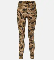 [The Upside] The Upside Trekky camouflage mid-rise leggings AU 10 multicoloured