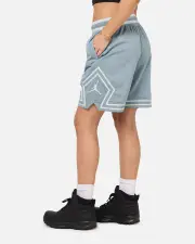 [JORDAN] Jordan Dri-fit Mesh Diamond Shorts Aviator Grey - Size S S Aviator Grey